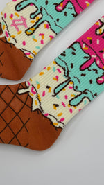 Load image into Gallery viewer, Ice Cream Socks