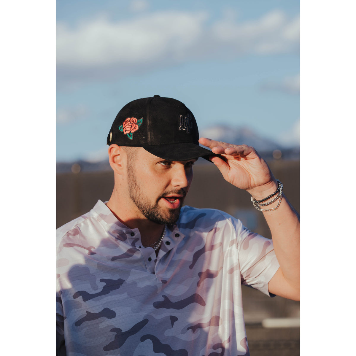 Suede Lift Threadz Hat