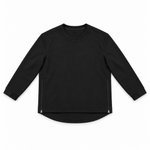 Load image into Gallery viewer, The Standard Crew in Black, front view