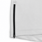 Load image into Gallery viewer, The Standard Crew in Silver, side zipper detail