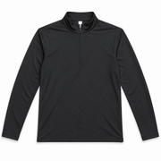 Lift Threadz Reserve QTR Zip in Black, front view