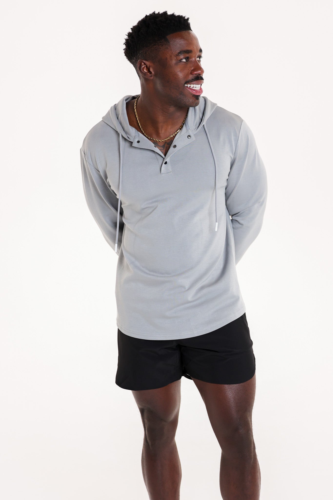 トップス theredthread argyle fit tops gray 08-05-