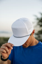 Load image into Gallery viewer, Lift Lidz 7 Panel White Hydro Hat
