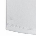 Load image into Gallery viewer, The Standard Crew in Silver, tonal logo and hem detail
