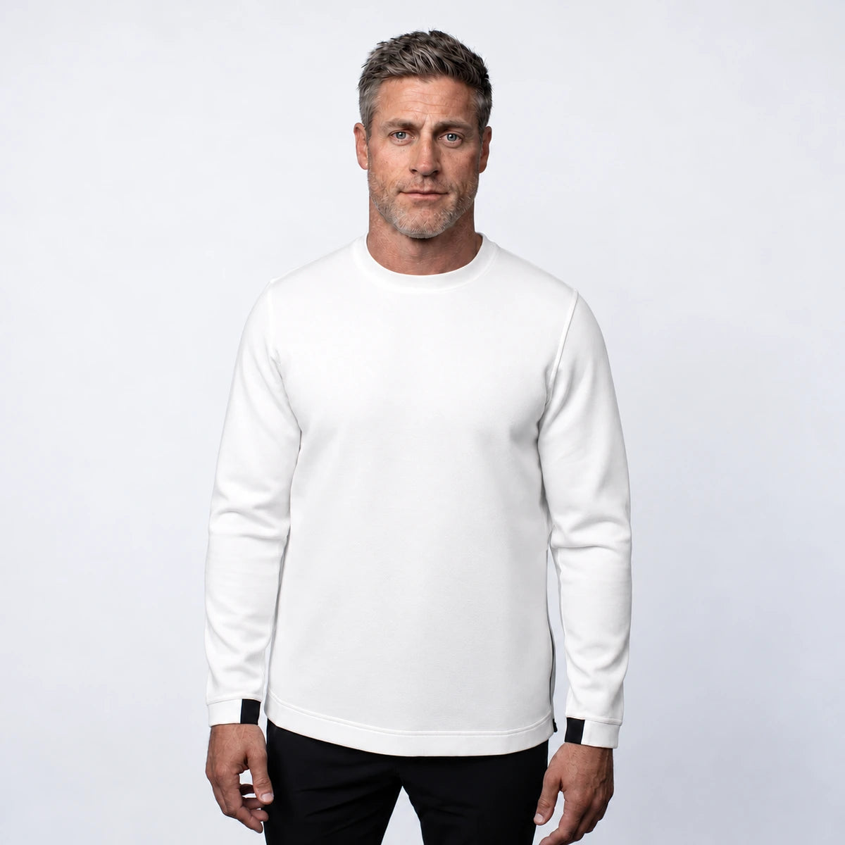 The Standard Crew in white — front